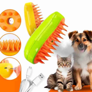 escova vapor tira pelo pet recarregável